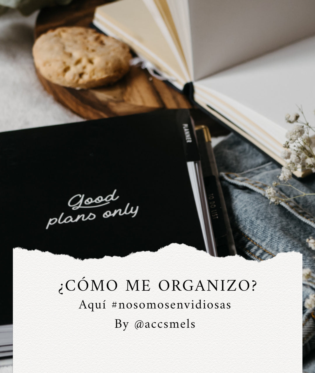 ¿Cómo me organizo?