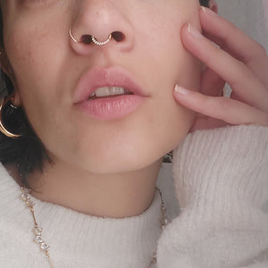 Glitter septum