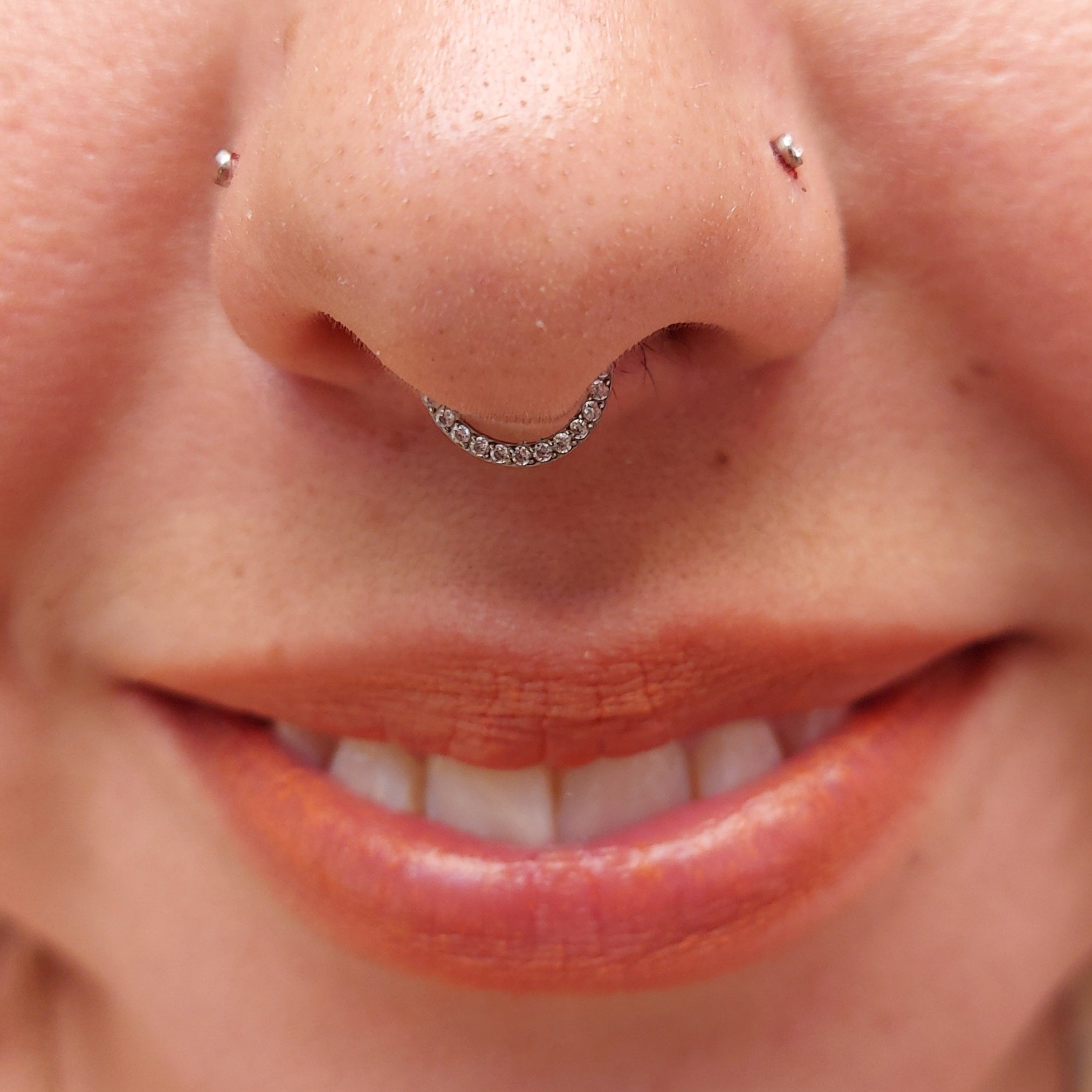 Glitter septum Argolla Piercing