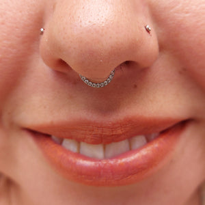 Glitter septum Argolla Piercing
