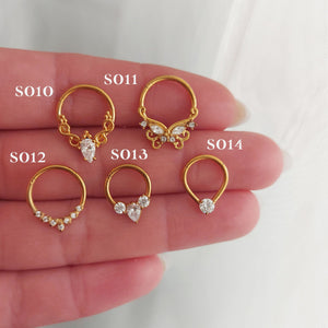 Special septum, Rook & Daith