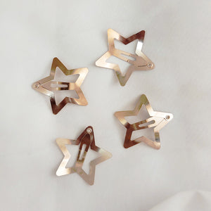 Estrellas broches cabello