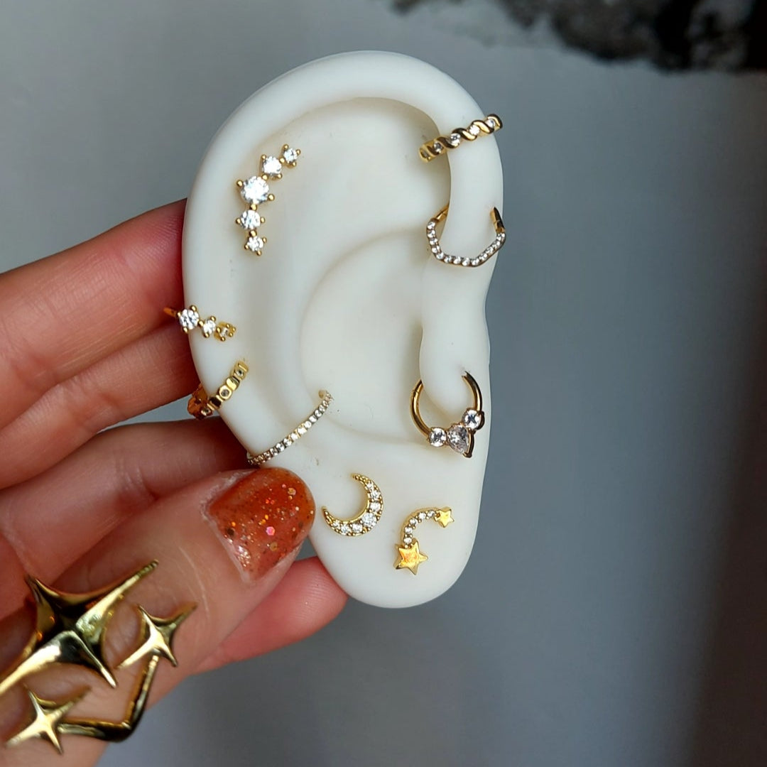 Glitter septum Argolla Piercing