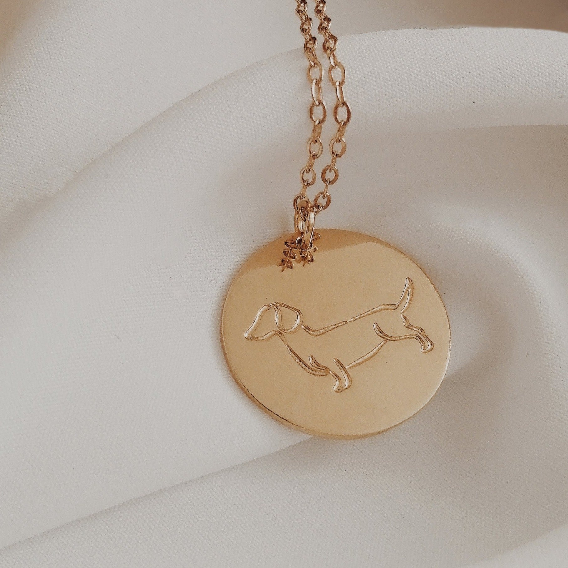 Disk necklace